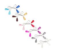 Mipcase Broche De Bufanda De Perlas u Para Mujer, Pinza Para Hiyab Musulmán, Clip Para Pañuelos y Chales, 24 Piezas Surtidas Multicolor, Accesorio Fijo Para Uso Diario y Eventos