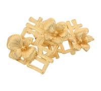 Mipcase Broche de Ramillete Dorado para Mujer y Hombre 2 Piezas Carácter Felicidad Boda Tradicional China Prendedor de Solapa Floral para Vestidos y Trajes Accesorio Ligero para Fiesta