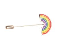 Mipcase Broche Lgbt Arcoíris Puente Colorido Pin Solapa Metal Premium para Ropa Sombreros y Mochilas Accesorio Orgullo Gay y Lésbico