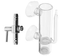 Mipcase Caja de Aislamiento para Camarones de Vidrio con Ventosa Incubadora de Huevos para Acuarios Contenedor Criador Práctico y Resistente para Tanques de Peces