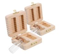 Mipcase Cajas de Recuerdos para Bebés Cajas de Recuerdos de Cortes de Pelo de Cabello Fetal para Nacimiento de Bebés de Cordon Umbilical