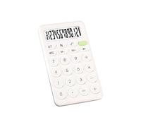 Mipcase Calculadora Infantil Blanca de Dígitos y Ligera para Estudiantes y Oficina Calculadora Escolar Práctica y Portátil para Contabilidad