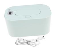 Mipcase Calentador Resistente USB Portátil de Toallitas Húmedas Verde y Mantiene las Toallitas Calientes para para Coche y Hogar Adecuado para Bebés y Madres