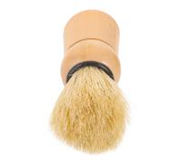 Mipcase Cepillo Para Barba De Cerda De Jabalí Mango De Madera, 1 Unidad, Tamaño Medio, Para Afeitar y Peinar Hombres, Uso En Casa y Salón, Brocha De Afeitar Para Crema y Jabón