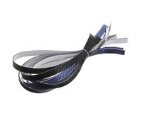 Mipcase Cinta Protectora para Cantos de Raqueta de Tenis de Mesa 10 Unidades 08 CM en Negro y Azul Adhesivo Resistente y Flexible para Uso en Casa y Clubes de Pelota