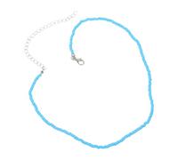 Mipcase Collar de Cuentas de Arroz para Mujer Diseño Exquisito en Metal, Gargantilla de Capa, Elegante y Chic para Fiesta y Reunión Femenina