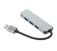 Mipcase Concentrador USB de Puertos Expansor de Puerto USB Adicional para Computadora Portátil para Computadora Portátil