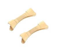 Mipcase Conector para Correa de Reloj de Acero Inoxidable, Extremos Curvados de 20 Mm, 1 Par, Adaptador Resistente para Ajuste y Reparación de Correas de Reloj, Accesorio para DIY