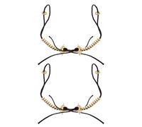 Mipcase Contador de Oración de Latón Portátil 2 Piezas Contador Manual de Cuentas Budistas para Meditación y Bricolaje Accesorio Compacto para Contar Dedos en Prácticas Espirituales