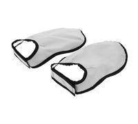 Mipcase Cubrezapatos para Peluqueros Reutilizables Antideslizantes Protector para Zapatos de Barbero Talla Grande Gris Accesorios para Salón y Corte de Cabello