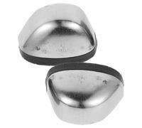 Mipcase Cubrezapatos Puntera de Hierro para Botas de Seguridad, Par Resistente para Construcción y Lugares de Alto Riesgo