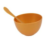 Mipcase Cuenco Mezclador para Mascarillas Facial de Anticaída DIY para Salón de Belleza Tazón Mediano Dorado para Mezclar Mascarillas y Productos de Cuidado