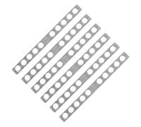 Mipcase Cuñas Metálicas de Montaje para Pastillas de Guitarra Eléctrica de 6 Cuerdas, Barra Espaciadora de 10 Orificios de 5,2 Mm, Accesorio Duradero para Ajuste Preciso y Estabilización