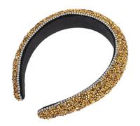 Mipcase Diadema Brillante Gemas De Imitación Diadema Ancha De Moda Accesorio Cabello Para Mujer Para Diario