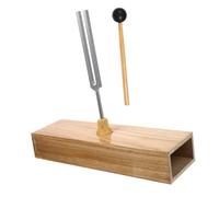 Mipcase Diapasón Resonante de Diapasones para Experimentos Físicos Diapasón Experimental Acústico con Martillo Instrumento Experimental de Música para Uso Educativo Laboratorio