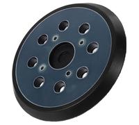 Mipcase Disco de Lijado de 5 Pulgadas 8 Orificios Almohadilla de Respaldo para Lijadora Gancho y Bucle Accesorio Resistente para Taladro Adecuado para Pulido Automotriz y Carpintería