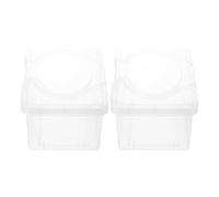 Mipcase Dispensador de Toallitas Húmedas para Ñiño Tapa Caja de Plástico Rellenable de 1400 Ml Tamaño 19 X 12 X 95 CM Juego de 2 Unidades Adecuado para Hogar y Viaje