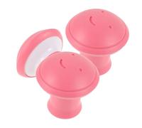 Mipcase Ejercitador Facial Portátil de Silicona para Tonificar Músculos y Tejido Cutáneo, Dispositivo Multifuncional Antiarrugas Papada, 3 Piezas Color Rosa