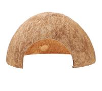 Mipcase Escondite para Reptiles Hecho de Cáscara Natural de Fruta, Tamaño Mediano, Refugio Decorativo y Funcional para Tortugas y Pequeños Animales, Adecuado para Terrarios y Acuarios,