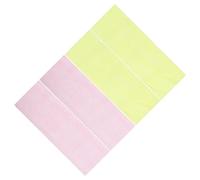 Mipcase Esponja de Baño Exfoliante de Malla Africana de Nailon 30X80 CM 4 Piezas 2 Rosa 2 Amarilla Toalla de Baño Japonesa Reutilizable para Exfoliación Corporal Suave Herramienta