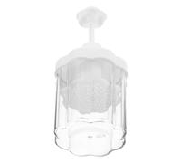 Mipcase Espumador Portátil Transparente para Champú y Lavado Facial Frasco Recargable Compacto para Cuidado Piel y Viaje Generador de Espuma Fina Multifuncional