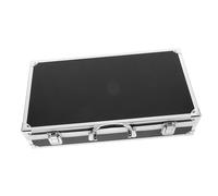 Mipcase Estuche para Micrófono Portátil Resistente al Desgaste Espuma Protectora Interna, Funda Rígida Negra Pequeña para Transporte y Almacenamiento, Uso Profesional para Micrófonos