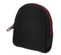 Mipcase Estuche Redondo para Filtros de Lente de Cámara Portátil, Bolsa de Neopreno Negra Tamaño S, Protección Ligera para Filtros en Exteriores, Almacenamiento Compacto Estilo Aleatorio