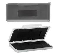 Mipcase Estuche Rígido para 2 Discos Duros M2 SSD Caja de Almacenamiento Portátil Antichoque y Resistente al Agua Cierre Seguro Protección contra Humedad y Polvo Adecuado para