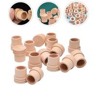 Mipcase Extintor de Moxa de Madera para Rollos de 18 CM Pack de 20 Unidades Accesorio Práctico para Moxibustión Hogar y Centro de Masajes