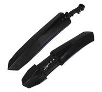 Mipcase Funda Guardabarros Azul Ajustable Tornillos y Soportes | Sistema de Guardabarros Delantero y Trasero, Diseño Curvado y Superficie Lisa, para Bicicletas Gravel y Ruedas Urbanas