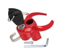 Mipcase Gancho Doble para Casco y Equipaje Colgador Resistente para Manillar de Bicicleta Motocicleta y Scooter Eléctrico Fácil Instalación sin Herramientas Soporte Multifuncional Rojo