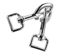 Mipcase Ganchos Metálicos De Presión para Correas De Perros, Conectores De Sujeción De 20 Mm, Aleación De Zinc Resistente Corrosión, Multiusos para Uso Diario y Mascotas Pequeñas