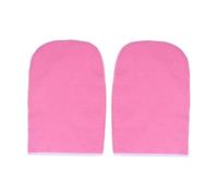 Mipcase Guantes Térmicos de Algodón Rosa, Manoplas Aislantes para Tratamiento de Calor con Cera Caliente en Spa
