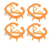 Mipcase Herramienta para Destetar Terneros Pinza Nasal 4 Piezas ABS para Ganado Uso en Granjas y Exteriores