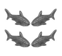 Mipcase Herramientas de Cocina Hierro Fundido 4 Piezas Suplemento para Cocinar Pescado, Utensilios para Vegetarianos y Embarazadas en Alimentación Equilibrada