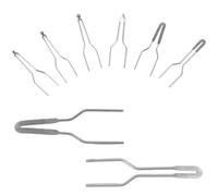 Mipcase Herramientas de Pirograbado Surtidas para Máquina de Quemar Madera, Puntas de Alambre en Rango de 18 a 23 MM, Ideales para Técnicas de Grabado en Madera