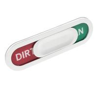 Mipcase Imán Indicador Magnético para Lavavajillas Diseño Doble Cara Limpio y Sucio Señal Deslizante para Cocina Moderna Accesorio Práctico y Decorativo para Máquina Lavar Louça