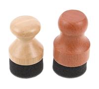 Mipcase Juego de 2 Aplicadores de Aceite y Cera para de Esponja de Grado Alimenticio Aplicador de Pulimento para Madera y Cuidado Doméstico de de Cocina Prevención de Grietas