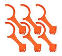 Mipcase Juego de 6 Llaves para Mangueras de Alcantarillado de Autocaravanas Herramienta ABS para Conectar y Desconectar Accesorios de Desagüe Llave Multiusos Resistente y Compacta para