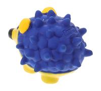 Mipcase Juguete Masticable para Perros y Cachorros Tipo Erizo Pelota de Látex Efecto Auditivo Material TPR Ecológico Pequeño para Limpieza Dental y Entretenimiento