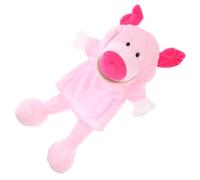 Mipcase Juguetes De Muñecas Que Cuentan Historias Títere De Mano De Dibujos Animados Forma De Cerdo Juguete De Peluche Interactivo para Clase o Teatro Casero