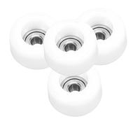 Mipcase Juguetes Educativos para Dedos Ruedas De Patín 34 Mm, 4 Piezas Blancas, Accesorios Rodamientos De Alta Velocidad para Coordinación Manual, Adecuado para Niños y Adultos Escritorio