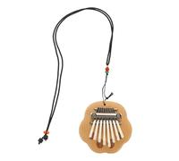 Mipcase Kalimba de Dedo de 8 Notas, Mini Piano de Pulgar de Madera, Tono Preciso y Portátil para Niños y Familias