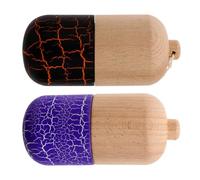 Mipcase Kendama de Madera Haya 2 Piezas para Desarrollo Motriz y Coordinación Mano-Ojo Juego Educativo para Desde 6 Años Apto para Retos y Trucos Color Aleatorio