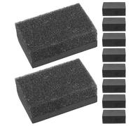 Mipcase Kit de 10 Paños Desechables Negros para Lustrar Zapatos de Cuero, Mantenimiento Rápido y Profesional, Aplicador para Protección y Limpieza Eficaz, Adecuado para Uso en Oficina