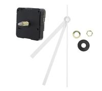 Mipcase Kit de Mecanismo de Reloj Silencioso para Montaje DIY Motor Blanco con Manecillas Rectas Fácil Instalación y Funcionamiento para Relojes de Pared