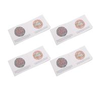 Mipcase Libro de Prueba para Daltonismo de 4 Tablas Papel de Alta Precisión para Uso Clínico y Doméstico Detección Visual para Todas las Edades Evaluación Ocular Portátil