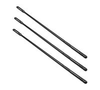 Mipcase Limpiador para Eliminar Humedad y Residuos para Flauta y Clarinete de Plástico Negro, 3 Piezas Adecuado para Cuidado Antes del Ensayo y Preservación de Hermeticidad