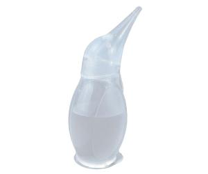 Mipcase Limpiador para Recién Nacidos de Silicona Transparente, Aspirador Manual Fácil de Usar para Higiene de Bebés y Niños, Seguro y Práctico