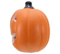 Mipcase Linterna de Calabaza LED Hueca Grande para Halloween Luz Nocturna Decorativa Resistente al Agua para Exteriores Figura Luminosa para Decoración de Fiestas y Casas Embrujadas